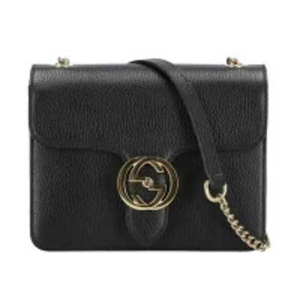 GUCCI Interlocking GG Shoulder Bag